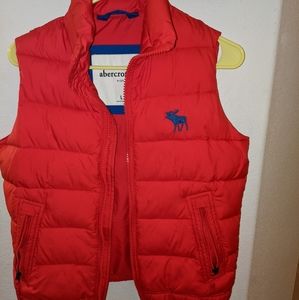 Abercrombie Youth Red Vest